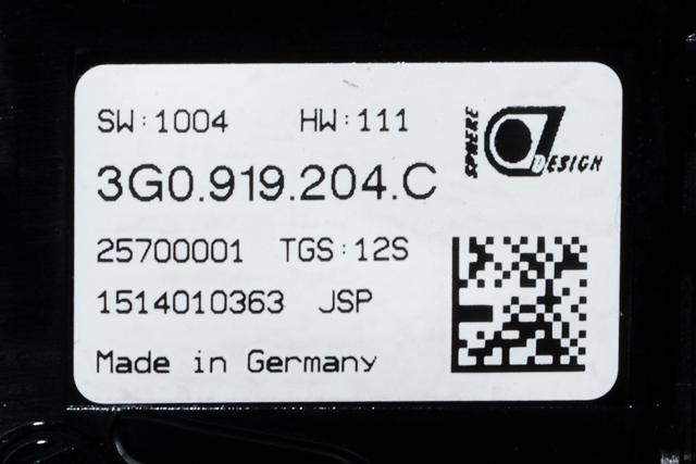 Dashbord friskluftdyse høyre til VW Passat 2015-2019 (Fase 1) (B8) (B8) (VAG|3G1 858 416 F|)