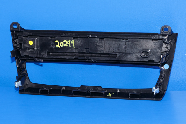 Bilstereo betjeningspanel til BMW 1-Serie 2011-2015 (Fase 1) (F20/F21) (F20/F21) 