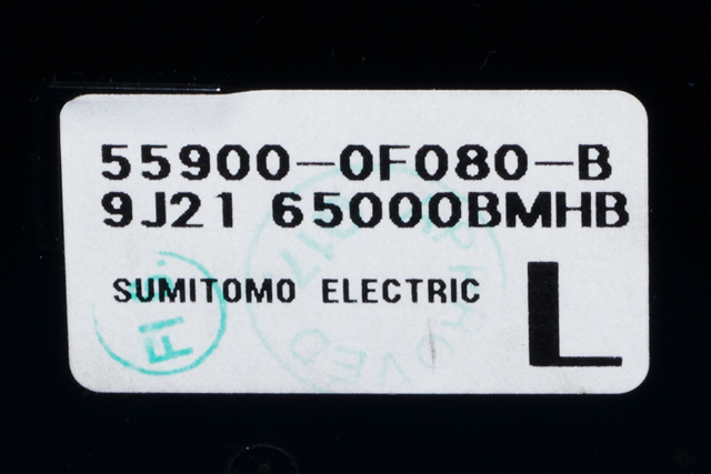 Varmeapparat betjening til Toyota Verso 2009-2016 (Type III) (TOYOTA|55900-0F080-B|)