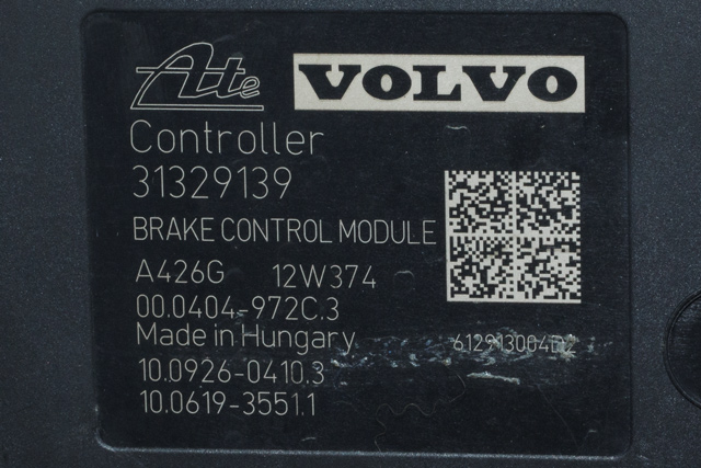 ABS sentral til Volvo V70 2007-2013 (Type III, Fase 1) (VOLVO|P31329139|)