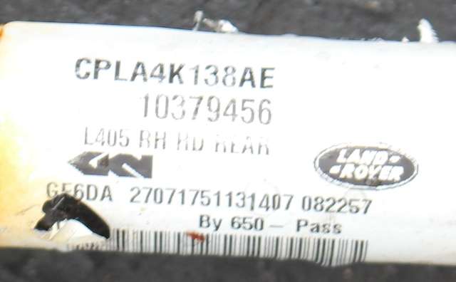 Drivaksel høyre bak, diesel/automat til Land Rover Discovery 2017-->> (Type V)  (LAND ROVER|CPLA-4K138-AE|)