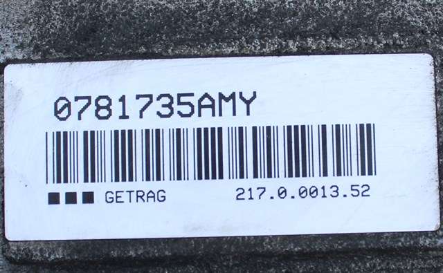 Girkasse manuell 6-trinn til BMW 1-Serie 2011-2015 (Fase 1) (F20/F21) (F20/F21) (GETRAG|0781735-AMY|)