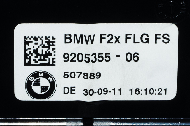 Dashbord friskluftdyse venstre til BMW 1-Serie 2011-2015 (Fase 1) (F20/F21) (F20/F21) (BMW|9 205 355|)