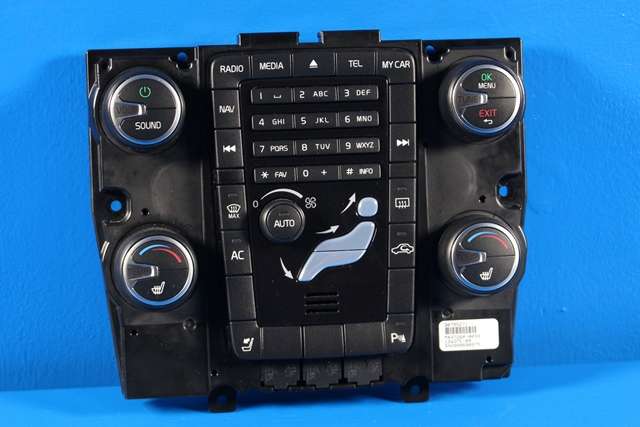 Bilstereo navigasjon betjeningspanel til Volvo V70 2007-2013 (Type III, Fase 1) (VOLVO|30795271|)
