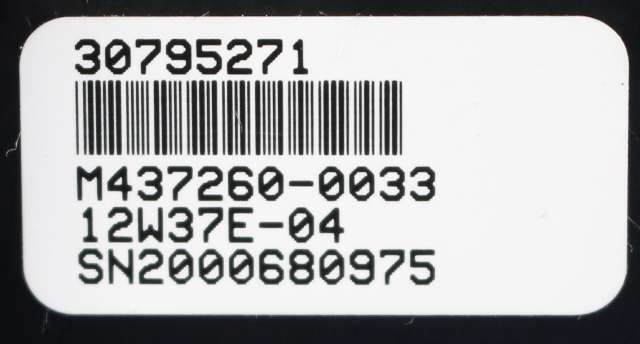 Bilstereo navigasjon betjeningspanel til Volvo V70 2007-2013 (Type III, Fase 1) (VOLVO|30795271|)