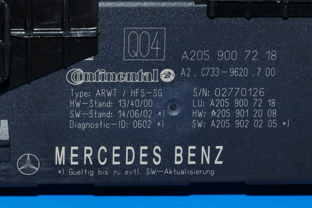 Baklukeåpner motor til Mercedes GLC 2015-2022 (X253) (X253) (MERCEDES|A 099 760 26 01|)