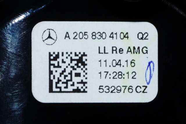 Dashbord friskluftdyse høyre til Mercedes GLC 2015-2022 (X253) (X253) (MERCEDES|A 205 830 41 04|)