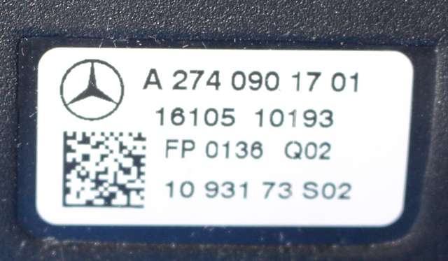 Luftfilterboks til Mercedes GLC 2015-2022 (X253) (X253) (MERCEDES|A 274 090 17 01|)