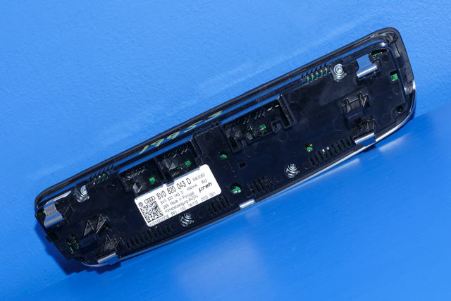 Varmeapparat betjening til Audi A3 2012-2016 (Type III, Fase 1) (VAG|8V0 820 043 D|)