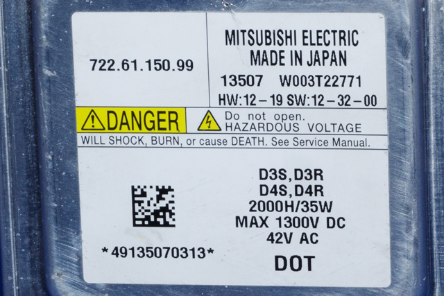 Styreenhet xenon/ballast til Volvo V40 2012-2019 (MITSUBISHI|W003T22771|)