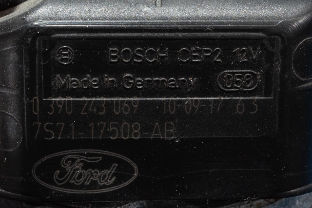 Viskermotor frontrute komplett m/overføring til Ford Mondeo 2011-2014 (Type IV, Fase 2)  (BOSCH|0 390 243 069|7S71-17508-AB|)
