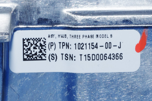 Koblingsboks elbil (HVJB) til Tesla Model S 2013-2016 (Fase 1)  (TESLA|1021154-00-J|)
