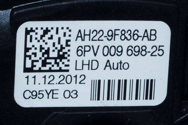 Pedal gass til Land Rover Discovery 2009-2017 (Type IV) (HELLA|6PV 009 698-25|AH22-9F836-AB|)