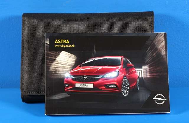 Instruksjonsbok til Opel Astra K, 2015-->>