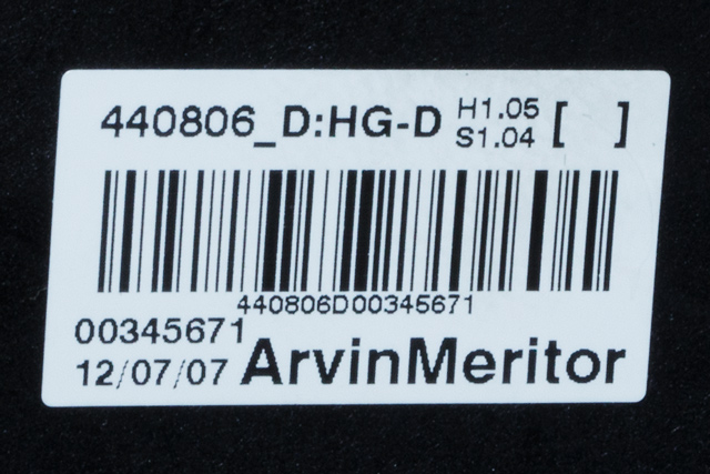 Ruteheis, kun motor, høyre foran til Citroën C4, Picasso 2006-2013 (Type I) (CITROEN|96 824955 80|)