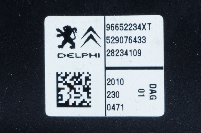 Bryter ruteheis førerdørspanel til Citroën DS3 2010-2019 (CITROEN|96 652234 XT|)