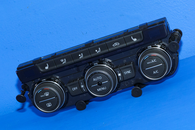 Varmeapparat betjening til VW Golf VII 2012-2017 (Fase 1) (VAG|5GE 907 044 AG|)