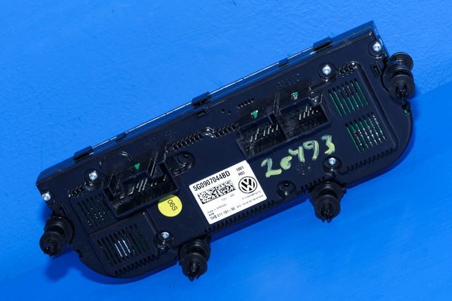 Varmeapparat betjening til VW Golf VII 2012-2017 (Fase 1) (VAG|5G0 907 044 BD|)