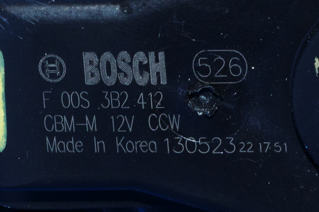Varmeapparat motor til Hyundai Santa Fe 2012-2020 (Type III)  (BOSCH|F 00S 3B2 412|)