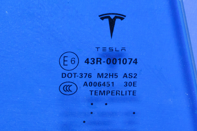 Siderute høyre bak til Tesla Model S 2013-2016 (Fase 1)  