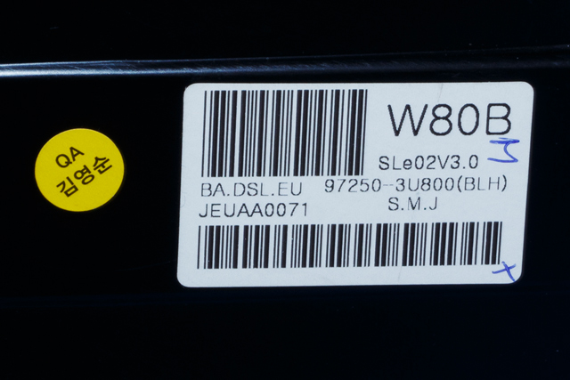 Varmeapparat betjening til Kia Sportage 2010-2016 (Type III)  (KIA|97250-3U800|)