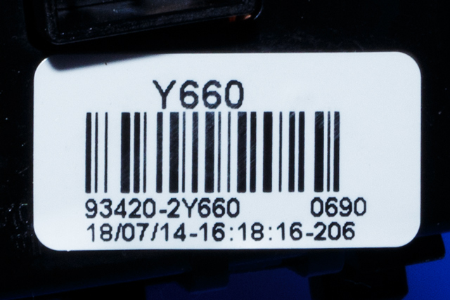 Bryter visker til Kia Sportage 2010-2016 (Type III)  (KIA|93420-2Y660|)