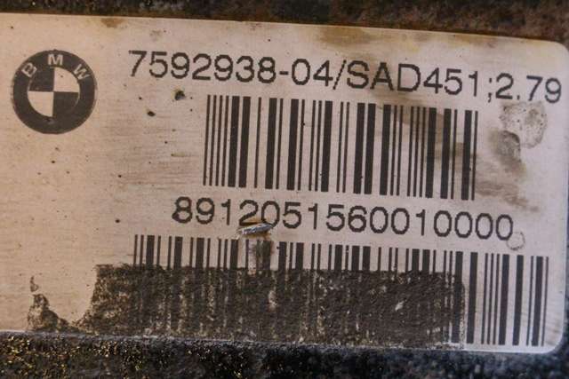 Kardang klokke bak til BMW X1 2009-2015 (E84) (E84) (BMW|7 592 938|)