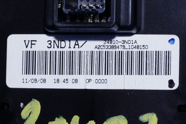 Instrument kjørecomputer til Nissan Leaf 2011-2017 (Type I)  (NISSAN|24810-3ND1A|)