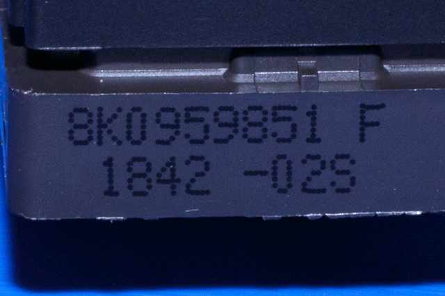 Bryter ruteheis førerdørspanel til Audi A4 2007-2014 (Type IV) (B8) (B8)