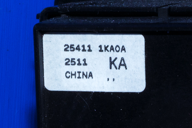 Bryter ruteheis til Nissan Leaf 2011-2017 (Type I)  (NISSAN|25411-1KA0A|)
