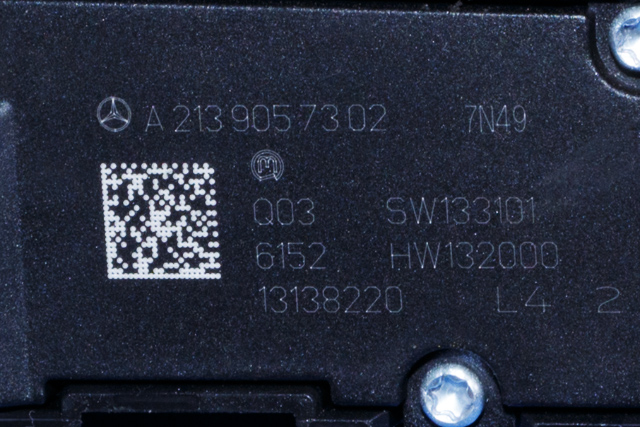 Bryter setevarme til Mercedes GLC 2015-2022 (X253) (X253) (MERCEDES|A 213 905 73 02|)