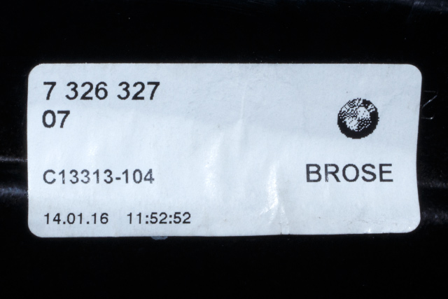 Ruteheis venstre foran til BMW 4-Serie 2013-2020 (F32/F33/F36) (F32/F33/F36) (BMW|7 046 031|)