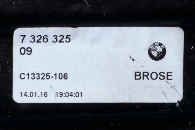Ruteheis venstre bak til BMW 4-Serie 2013-2020 (F32/F33/F36) (F32/F33/F36) (BMW|7 046 031|)