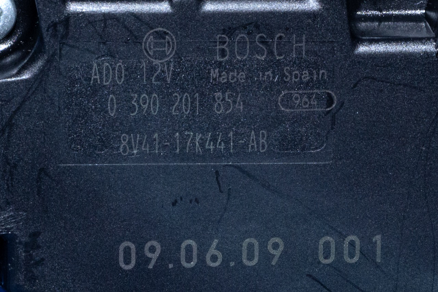 Viskermotor bakrute til Ford Kuga 2008-2012 (Type I)  (BOSCH|0 390 201 854|8V41-17K441-AB|)