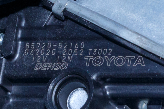 Ruteheis venstre foran til Toyota Verso-S 2011-2015 (COMBI) (COMBI) (DENSO|062020-2052|85720-52160|)