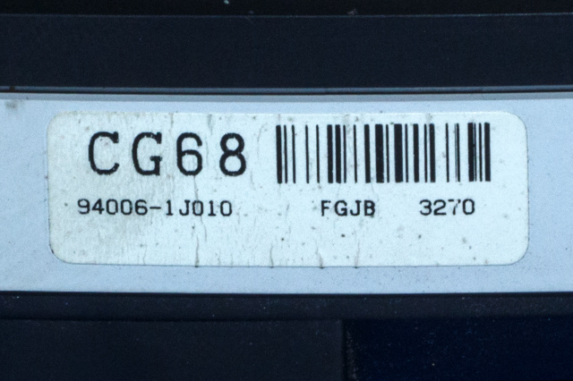 Instrumentpanel til Hyundai i20 2009-2014 (Type I) (VDO|A2C53398858|94006-1J010|)