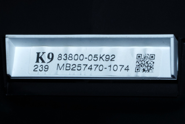 Instrumentpanel til Toyota Avensis 2009-2015 (Type III, Fase 1) (DENSO|257470-1074|83800-05K92|)