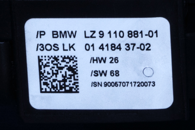 Bryter combi til BMW 3-Serie 2005-2011 (E90/E91/E92/E93) (E90/E91/E92/E93) (BMW|9 110 881|)