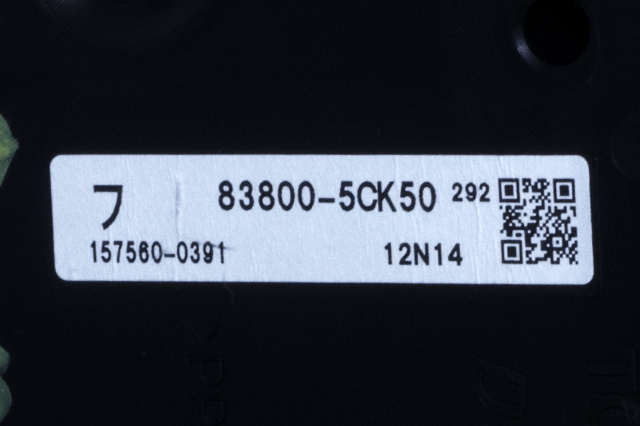 Instrumentpanel til Toyota Verso-S 2011-2015 (COMBI) (COMBI) (DENSO|157560-0391|83800-5CK50|)