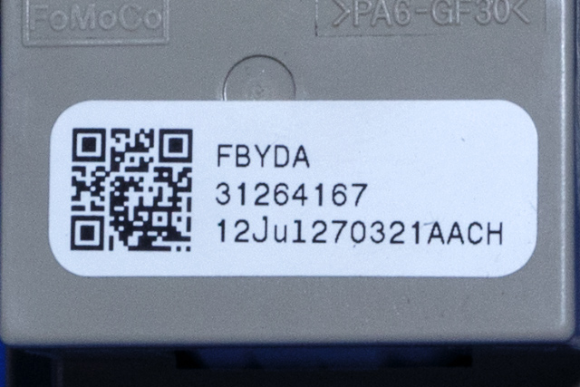 Bryter visker til Volvo S80 2006-2013 (Type II, Fase 1) (VOLVO|31264167|)