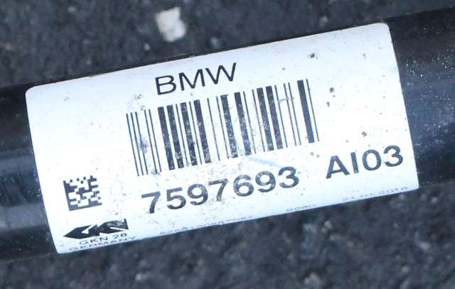 Drivaksel venstre foran, diesel/manuell til BMW 4-Serie 2013-2020 (F32/F33/F36) (F32/F33/F36) (BMW|7 597 693|)
