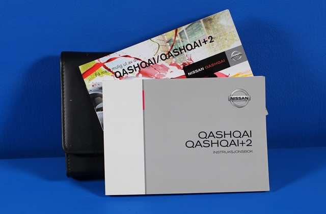 Instruksjonsbok til Nissan Qashqai, 2010-2014 (Type I, Fase 2)  