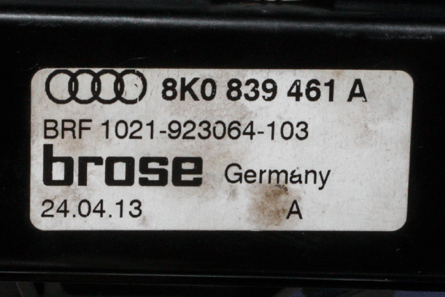 Ruteheis venstre bak til Audi A4 2007-2014 (Type IV) (B8) (B8) (VAG|8K0 959 811 A|)