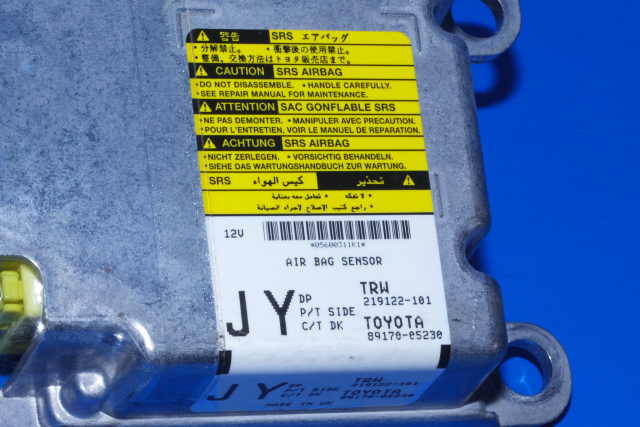 Styreenhet airbag hovedsensor til Toyota Avensis 2009-2015 (Type III, Fase 1)  (TOYOTA|89170-05230|)