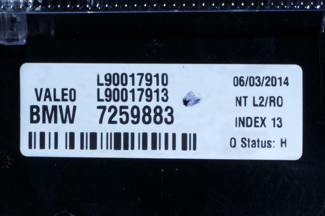 Baklykt bremselys bakrute til BMW 3-Serie 2012-2018 (F30/F31/F34) (F30/F31/F34) (BMW|7 259 883|)