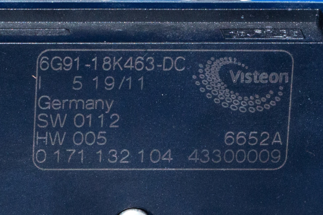 Varmeapparat register til Ford S-Max 2010-2015 (Type I, Fase 2) (FORD|6G91-18K463-DC|)