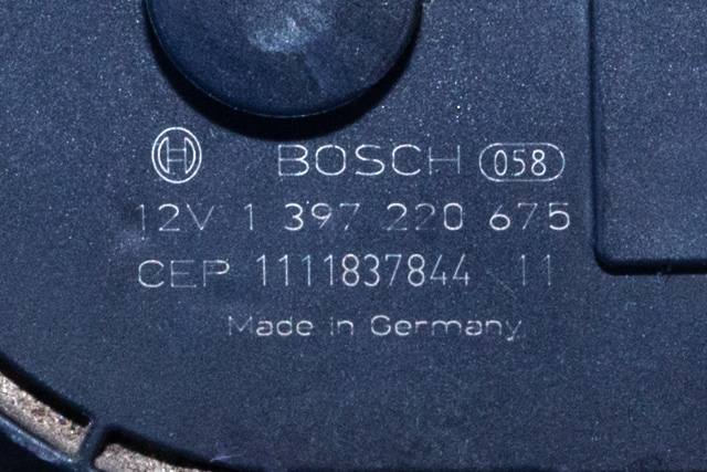 Viskermotor foran venstre til Ford S-Max 2010-2015 (Type I, Fase 2) (BOSCH|1 397 220 675|)
