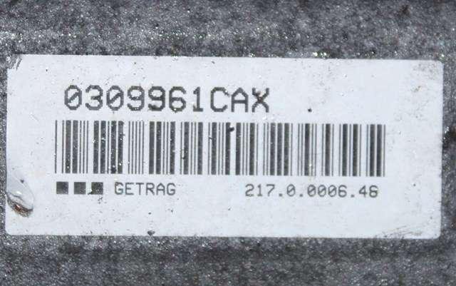Girkasse manuell 6-trinn til BMW 3-Serie 2005-2011 (E90/E91/E92/E93) (E90/E91/E92/E93) (GETRAG|0309961-CAX|)