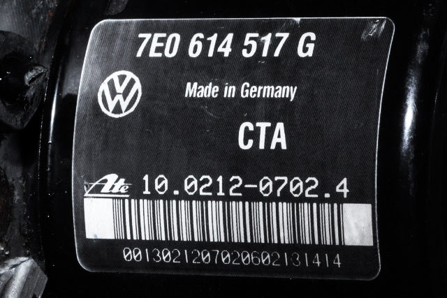 ABS sentral til VW Transporter / Caravelle 2009-2015 (Fase 2) (T5) (T5) (VAG|7E0 614 517 G|7E0 907 379 J|)