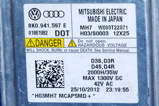 Styreenhet xenon/ballast til VW Transporter / Caravelle 2009-2015 (Fase 2) (T5) (T5) (VAG|8K0 941 597 E|)